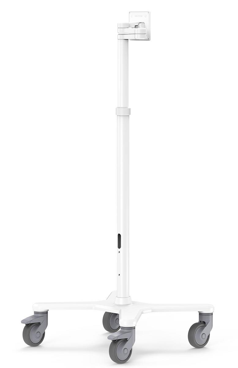 MACLOCKS Premium Medical Rolling Cart - White