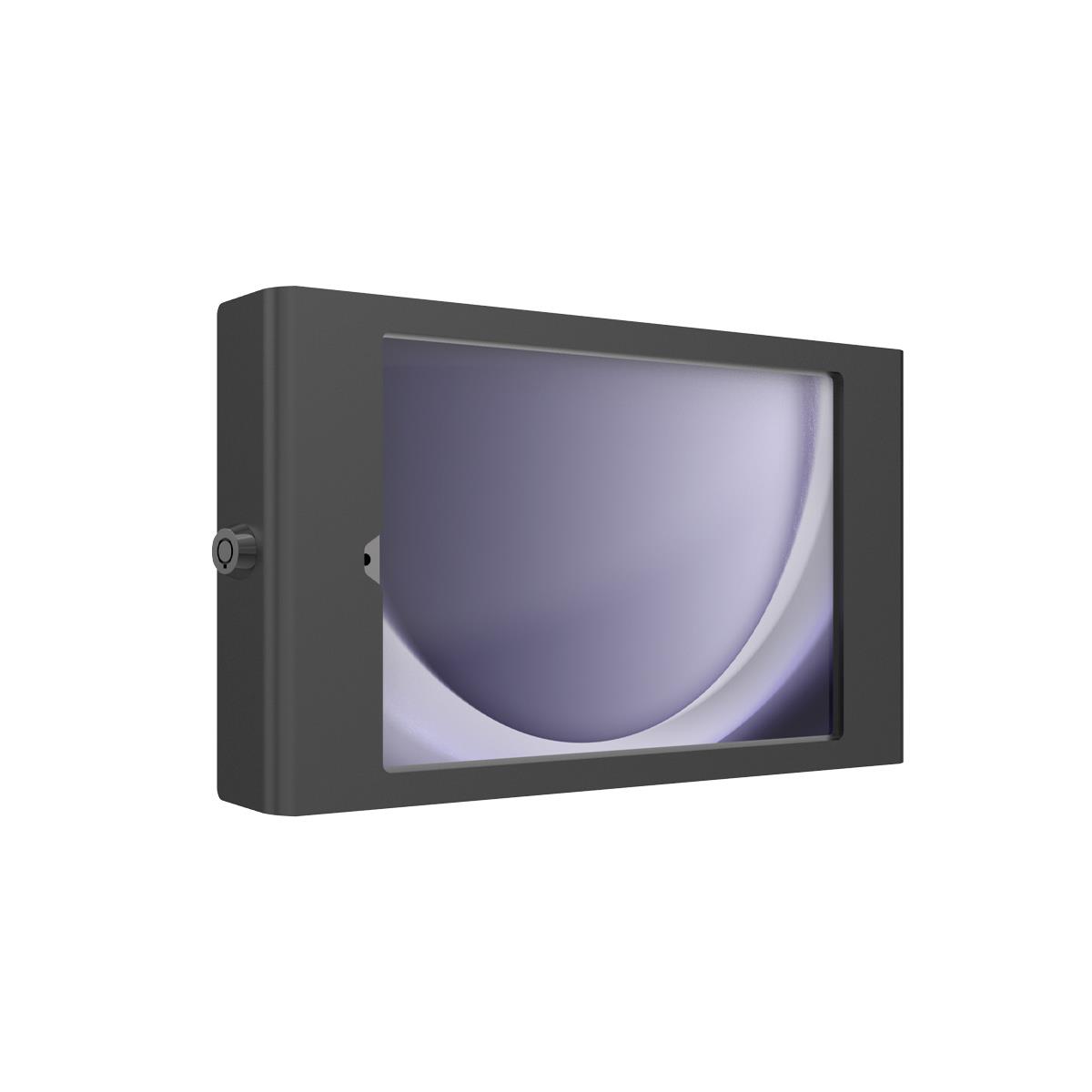 MACLOCKS Galaxy Tab A9 Apex Enclosure Wall Mount - Black (locked with a key)