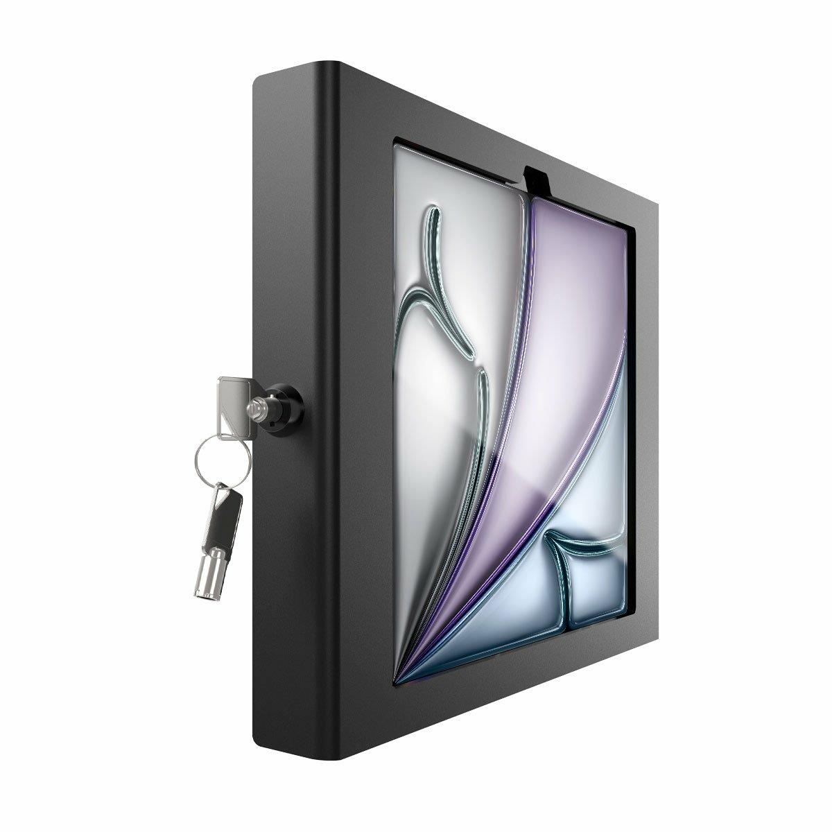 MACLOCKS Apex Secured Enclosure Wall Mount for iPad Air M2 & M3 11in - Black
