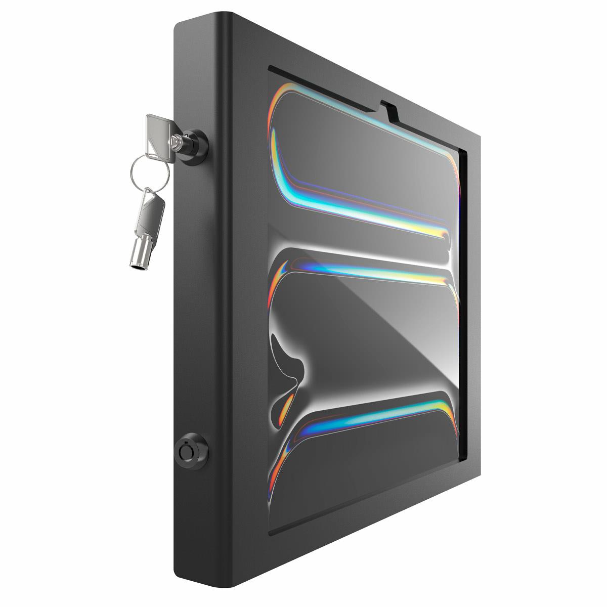 MACLOCKS Apex Secured Enclosure Wall Mount for iPad Pro M4 13in - Black