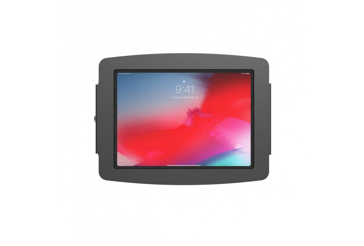 MACLOCKS Rise Stand, 8in/ 20cm + Space Enclosure For iPad 10.2in 7-9th Gen (2019-2021) - Black