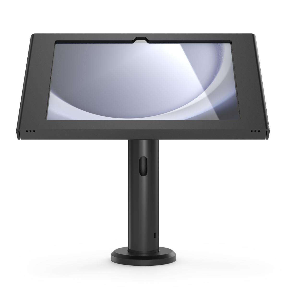 MACLOCKS Rise Stand, 8in/ 20cm + Swell Secured Enclosure Wall Mount for Galaxy Tab A9+ 11in - Black