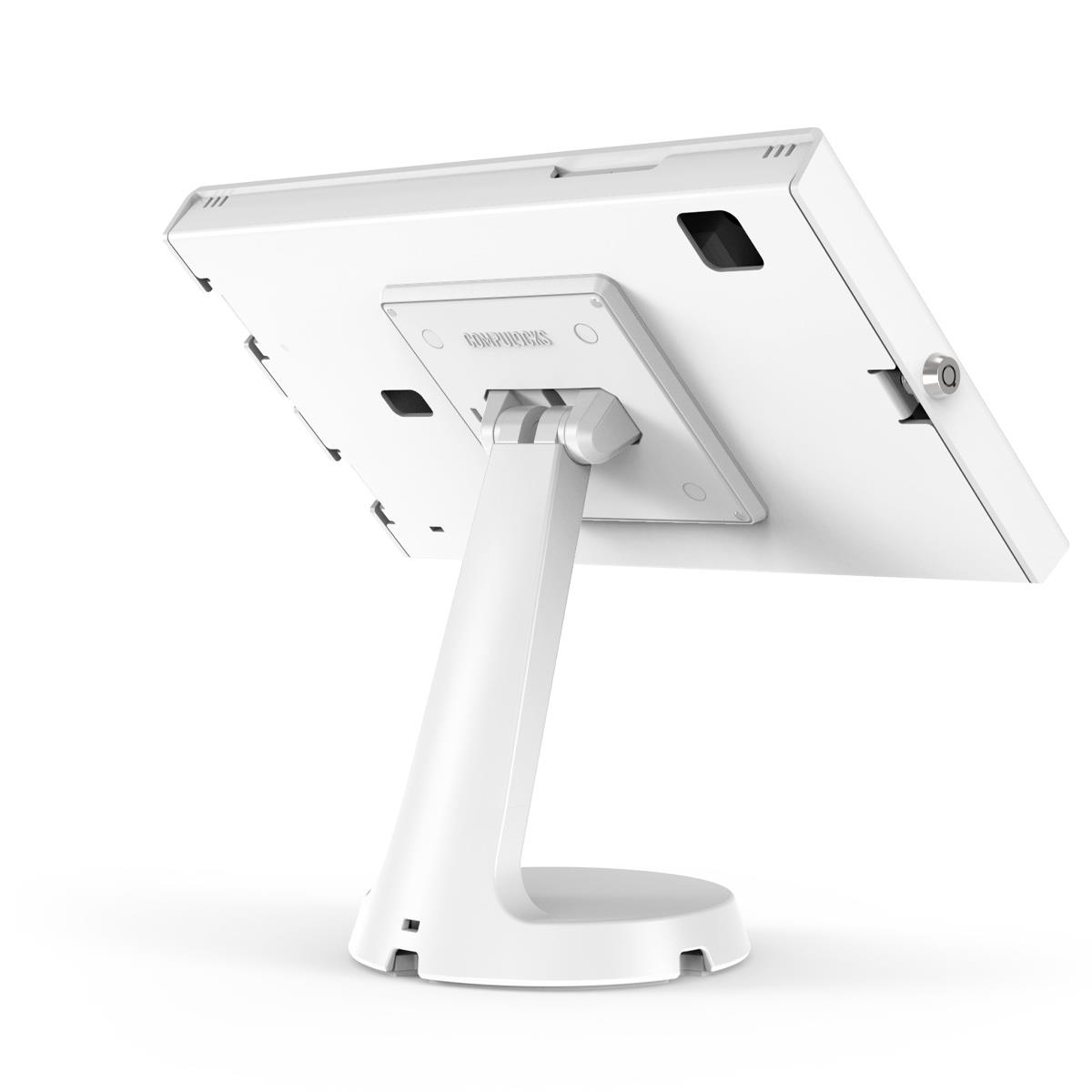 MACLOCKS VESA Mast Counter Stand + Apex Enclosure Wall Mount for  Galaxy Tab A9+ 11in - White