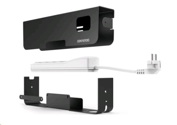 MACLOCKS Security PowerStrip EU 5 Plugs - Black
