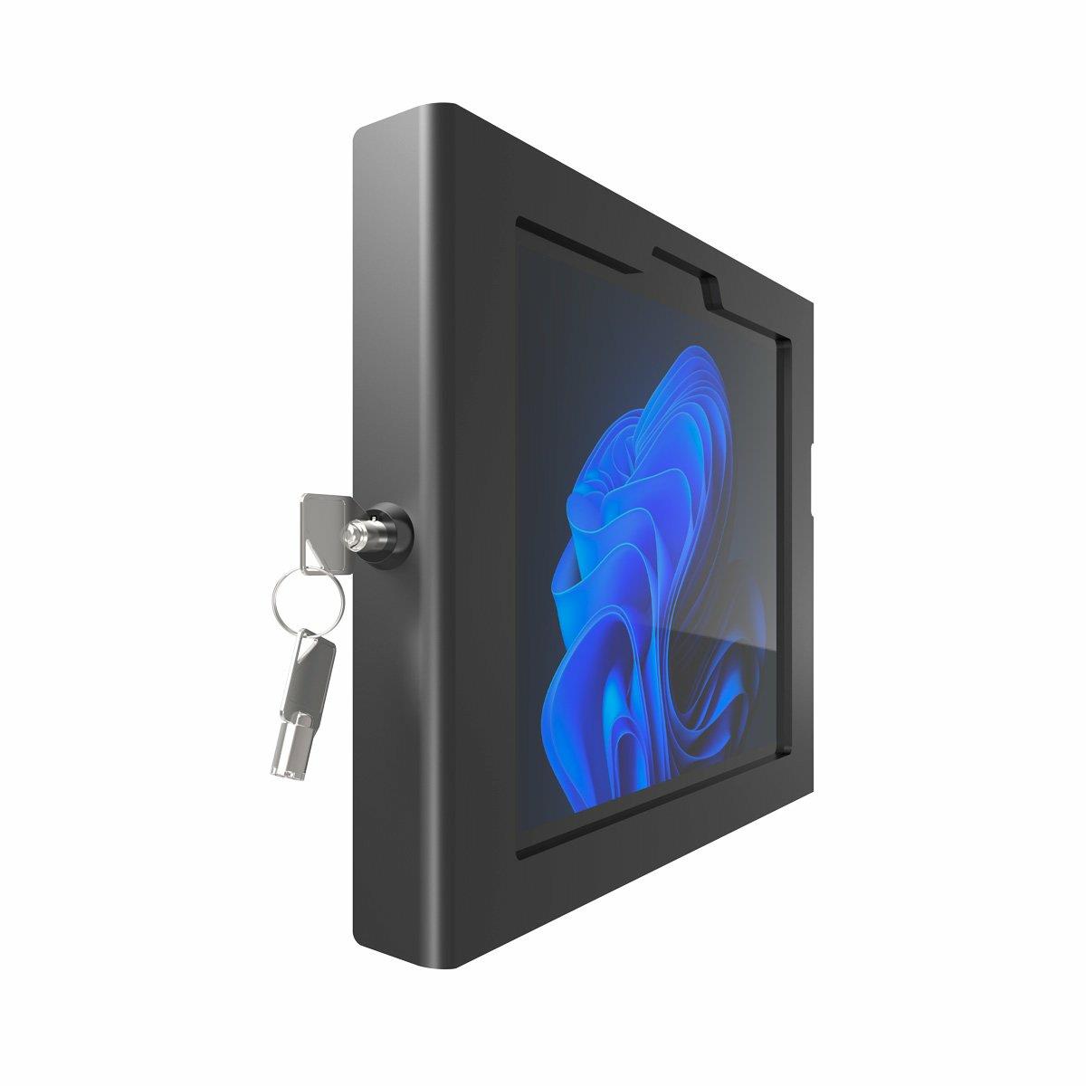 MACLOCKS Apex Enclosure Wall Mount for Surface GO (1-4) - Black