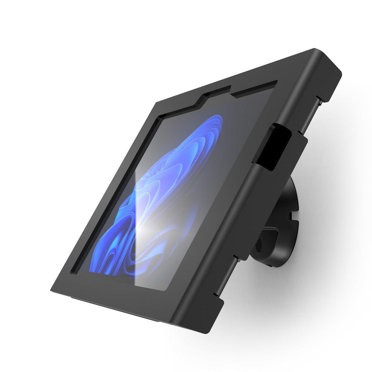 MACLOCKS Bundle / VESA Tilting Wall Mount + Apex Enclosure Wall Mount for Surface GO (1-4) - Black
