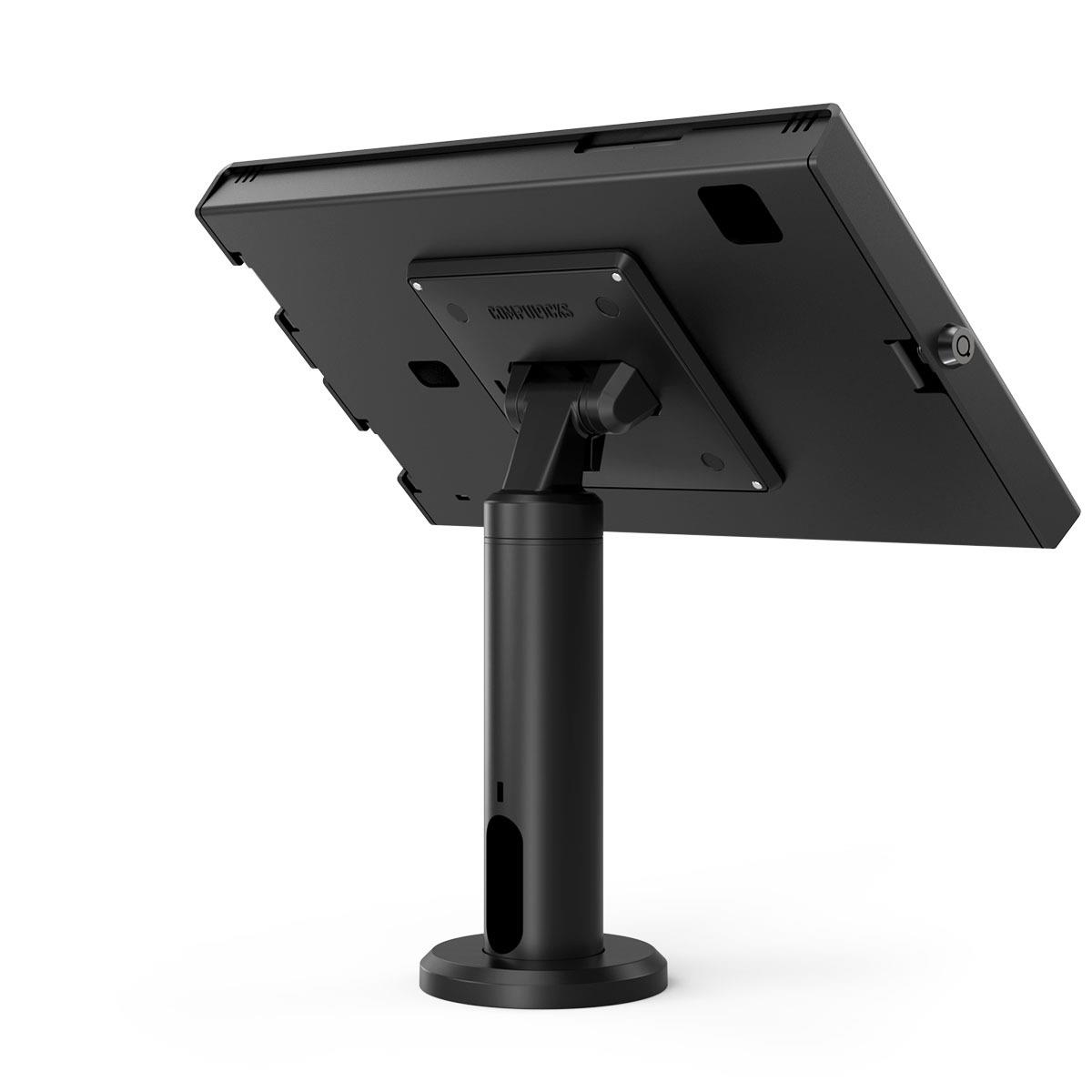 MACLOCKS Bundle / Rise Stand, 8in/ 20cm + Apex Enclosure Wall Mount for Galaxy Tab A9+ 11in - Black