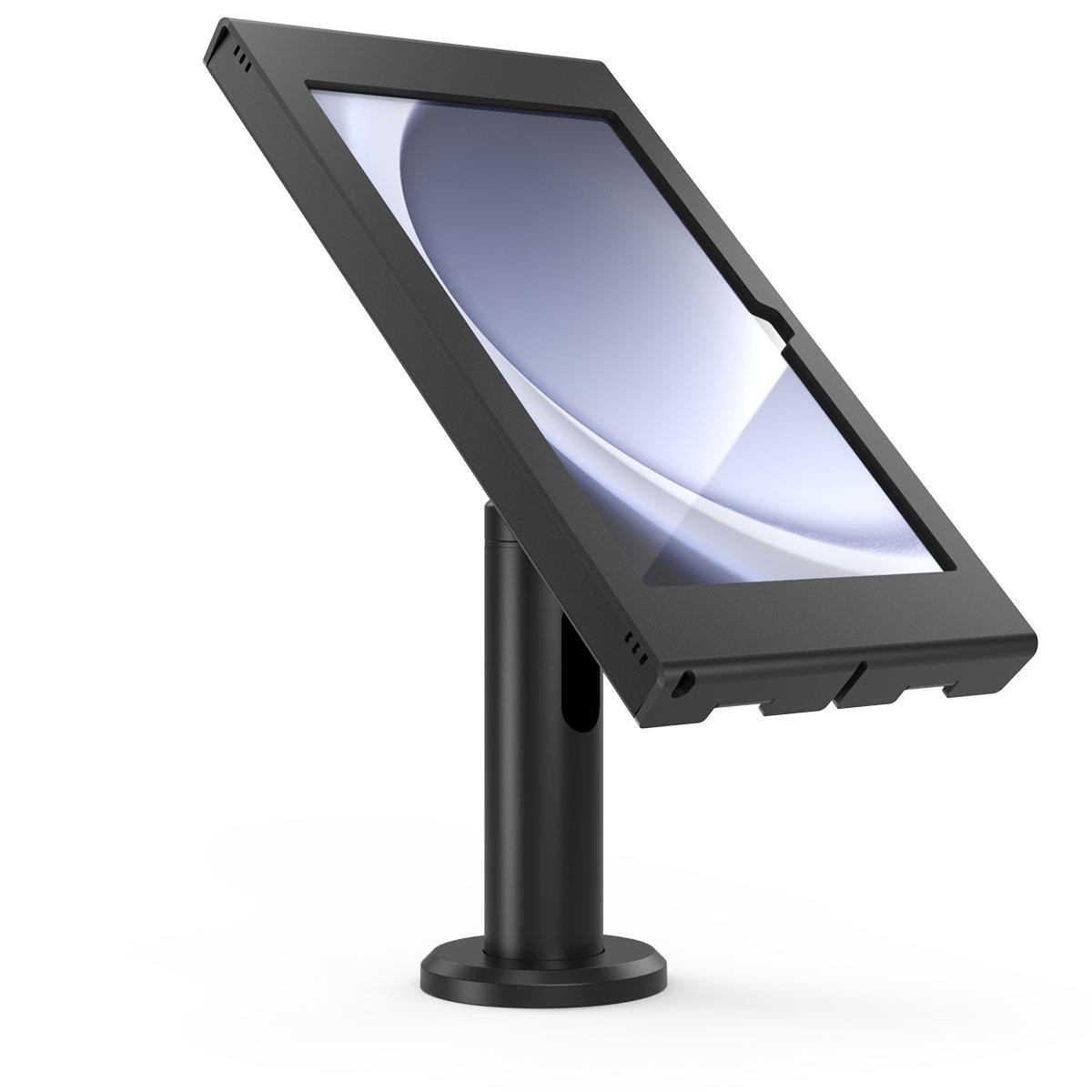 MACLOCKS Bundle / Rise Stand, 8in/ 20cm + Apex Enclosure Wall Mount for Galaxy Tab A9+ 11in - Black