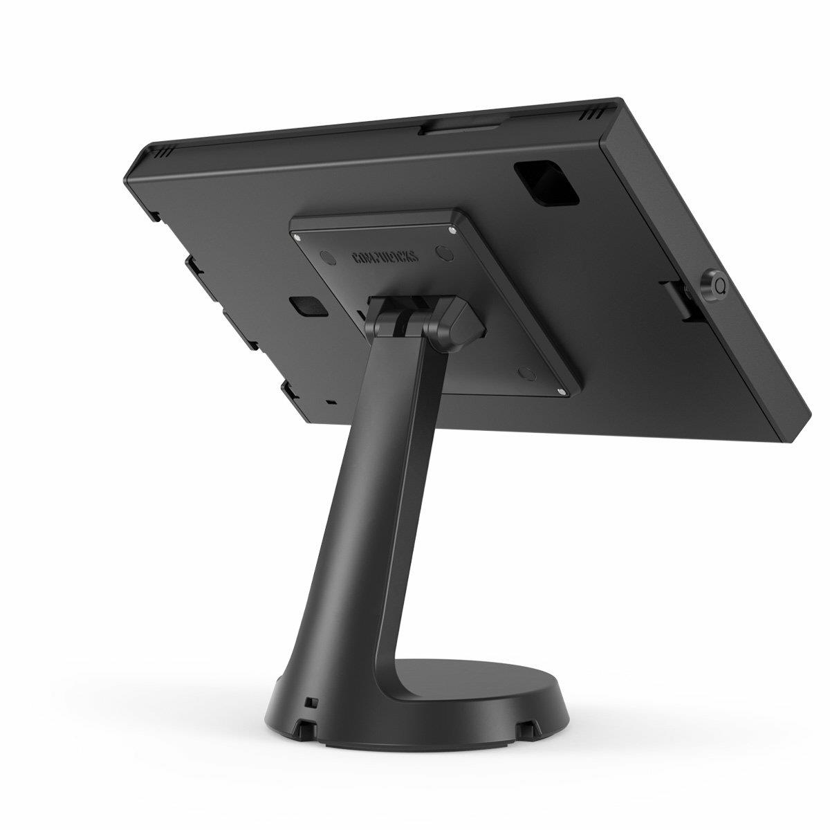 MACLOCKS Bundle / VESA Mast Counter Stand + Apex Enclosure Wall Mount for Galaxy Tab A9+ 11in - Black