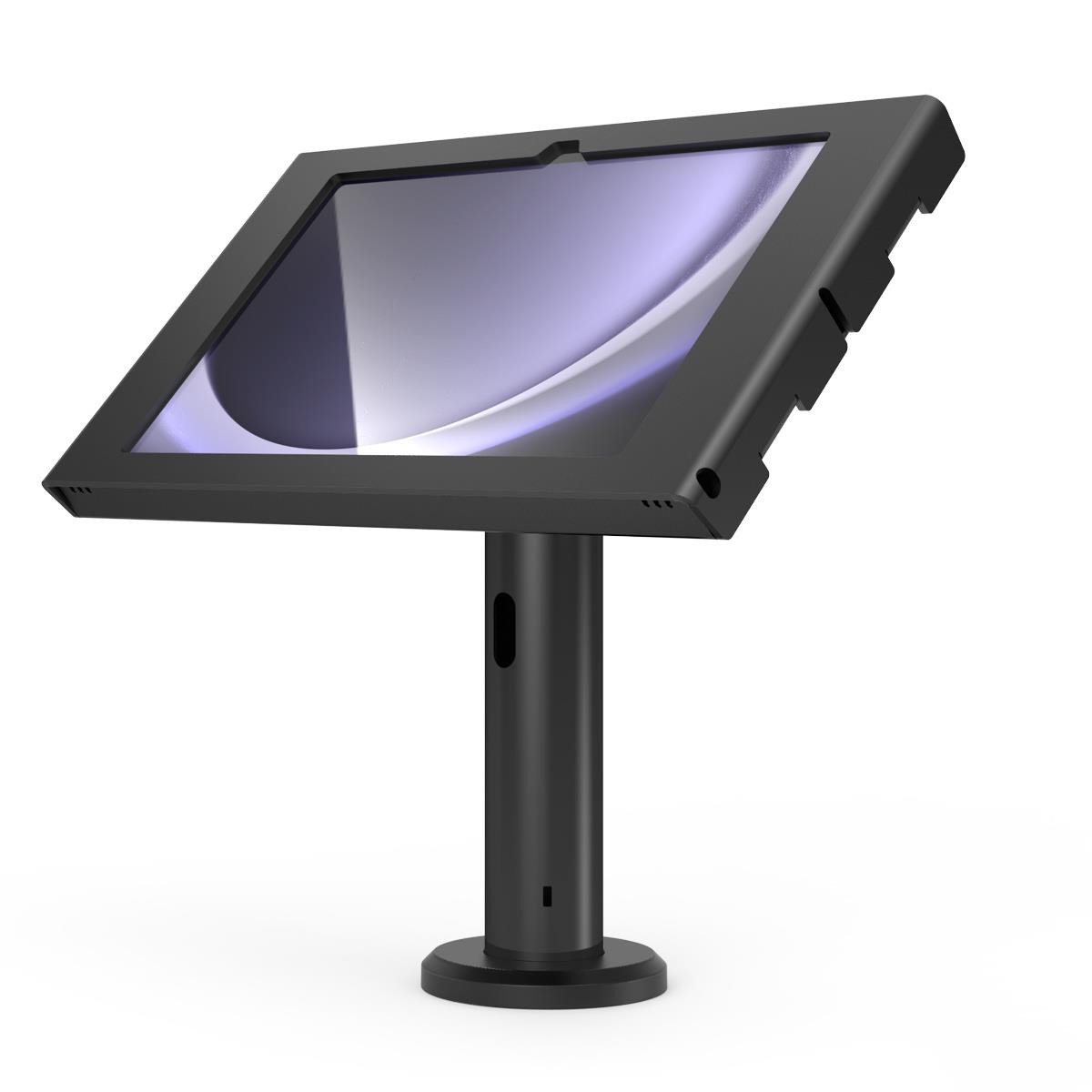 MACLOCKS Bundle / Rise Stand, 8in/ 20cm + Apex Secured Enclosure Wall Mount for Galaxy Tab S9/S9 FE 10.9in - Black