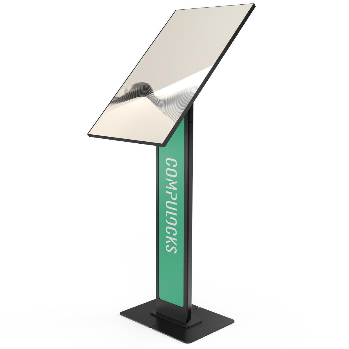 MACLOCKS Bundle / BrandMe Floor Stand + Stability Base Plate for the BrandMe Stand - Black
