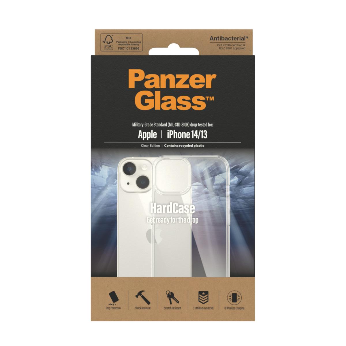 PANZERGLASS Hardcase Apple iPhone 14 | 13 | Clear