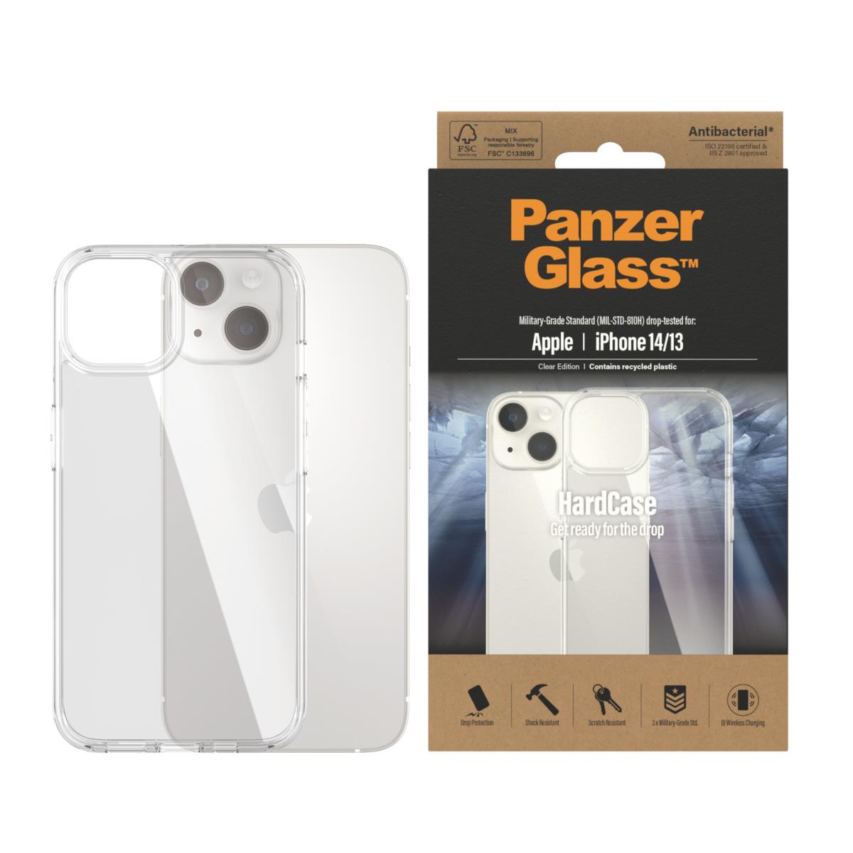 PANZERGLASS Hardcase Apple iPhone 14 | 13 | Clear