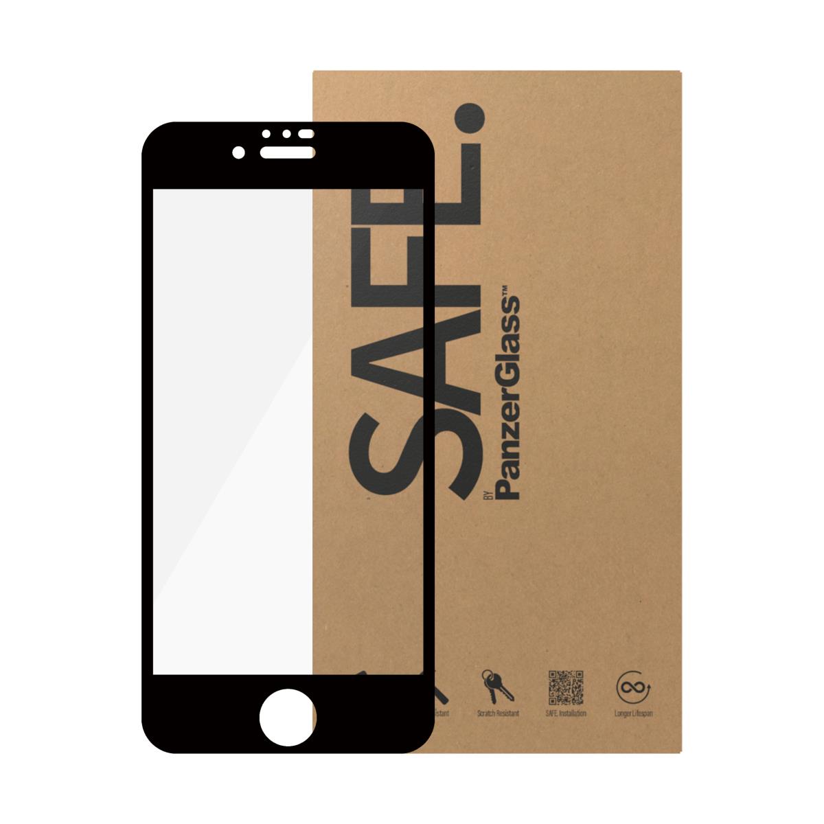 PANZERGLASS Screen Protector for iPhone 6 6s 7 8 SE (2020 2022) Ultra-Wide Fit