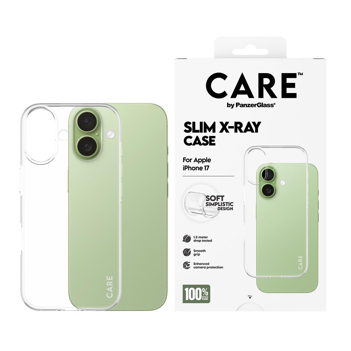 PANZERGLASS Fashionable Case Transparent X-Ray Soft Basic iPhone 17