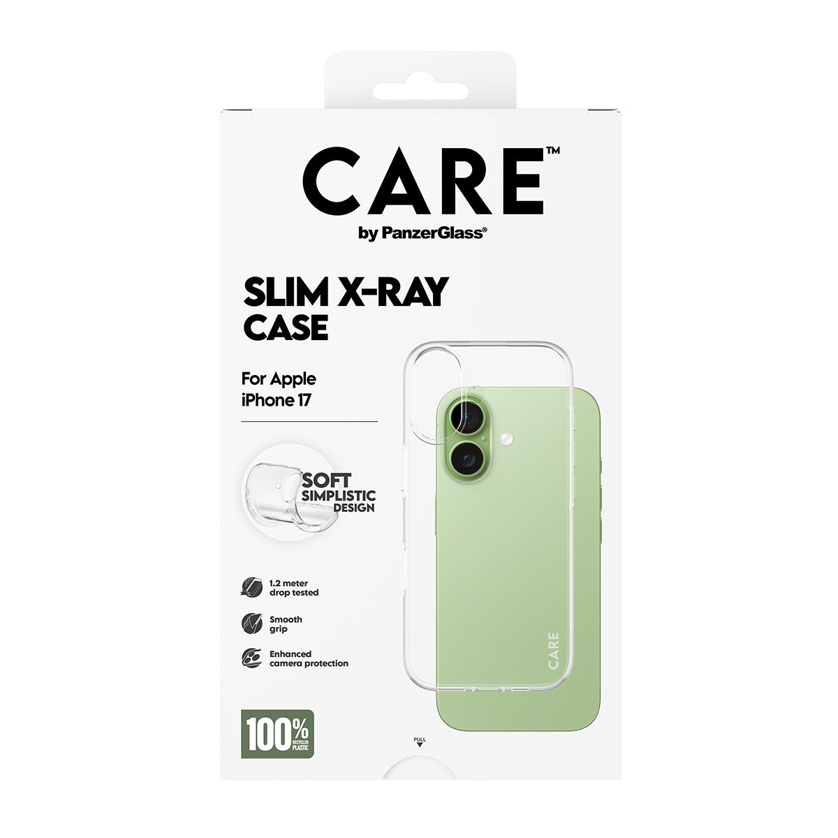 PANZERGLASS Fashionable Case Transparent X-Ray Soft Basic iPhone 17
