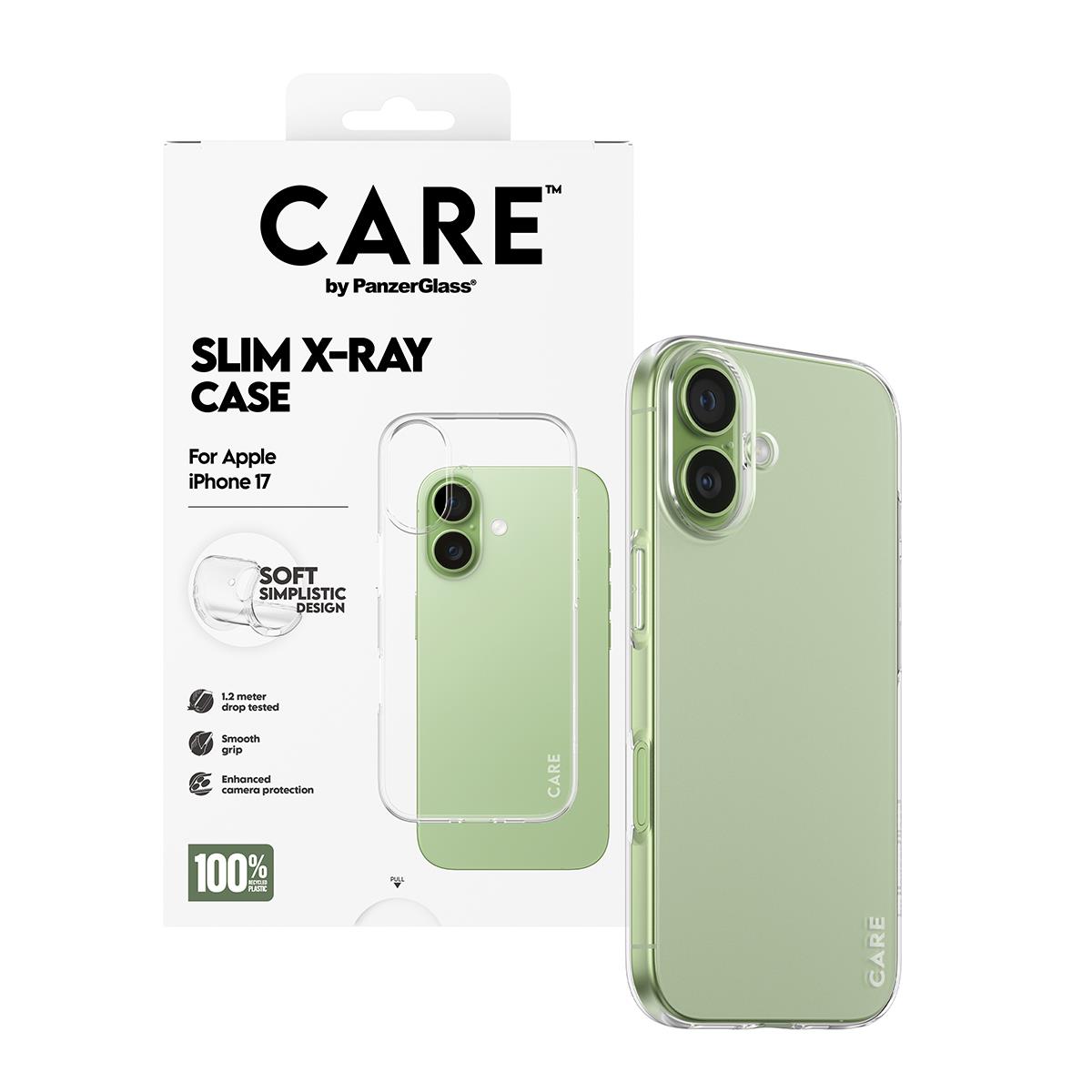 PANZERGLASS Fashionable Case Transparent X-Ray Soft Basic iPhone 17