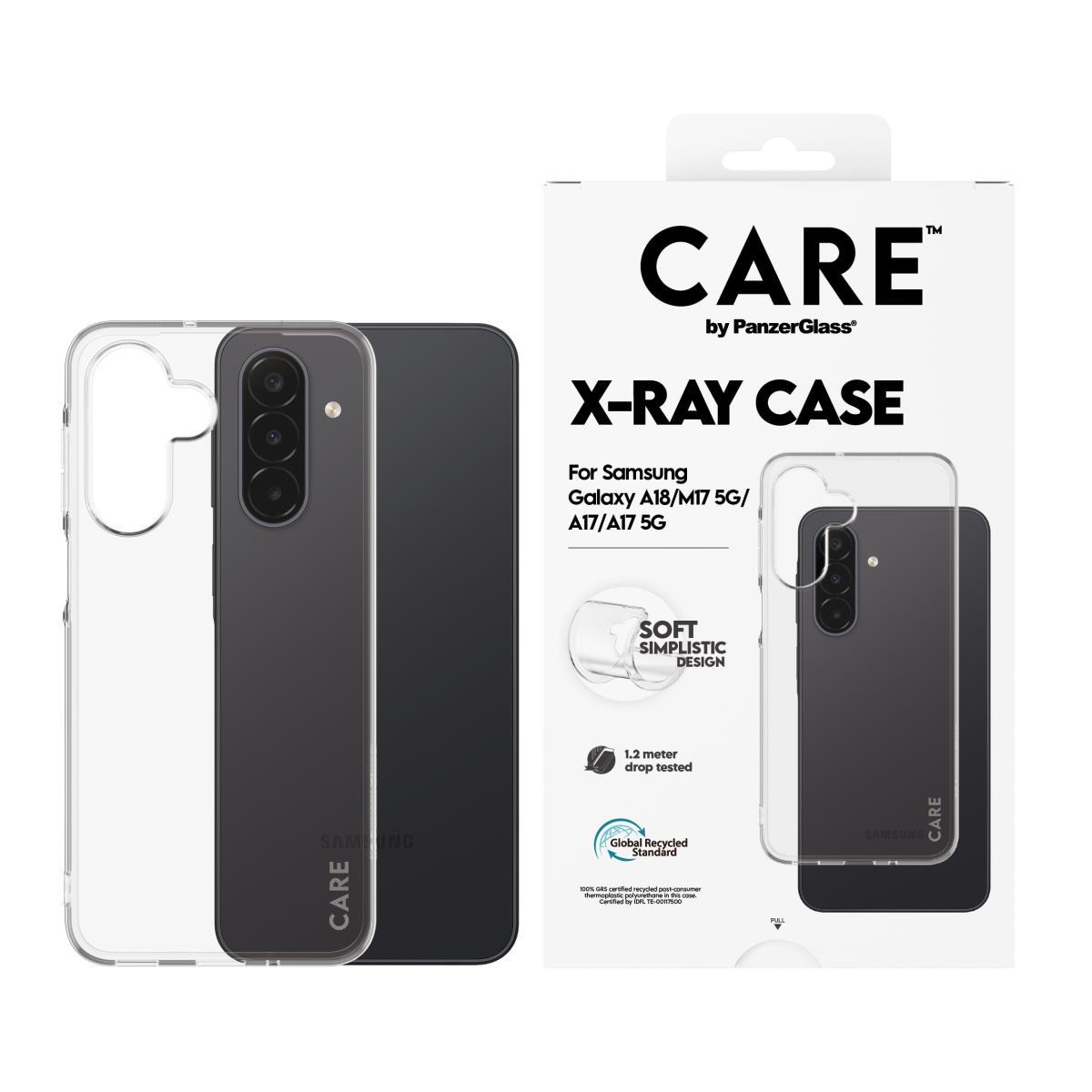 PANZERGLASS Fashionable Case Transparent X-Ray Soft Basic Samsung Galaxy A17 A17 5G