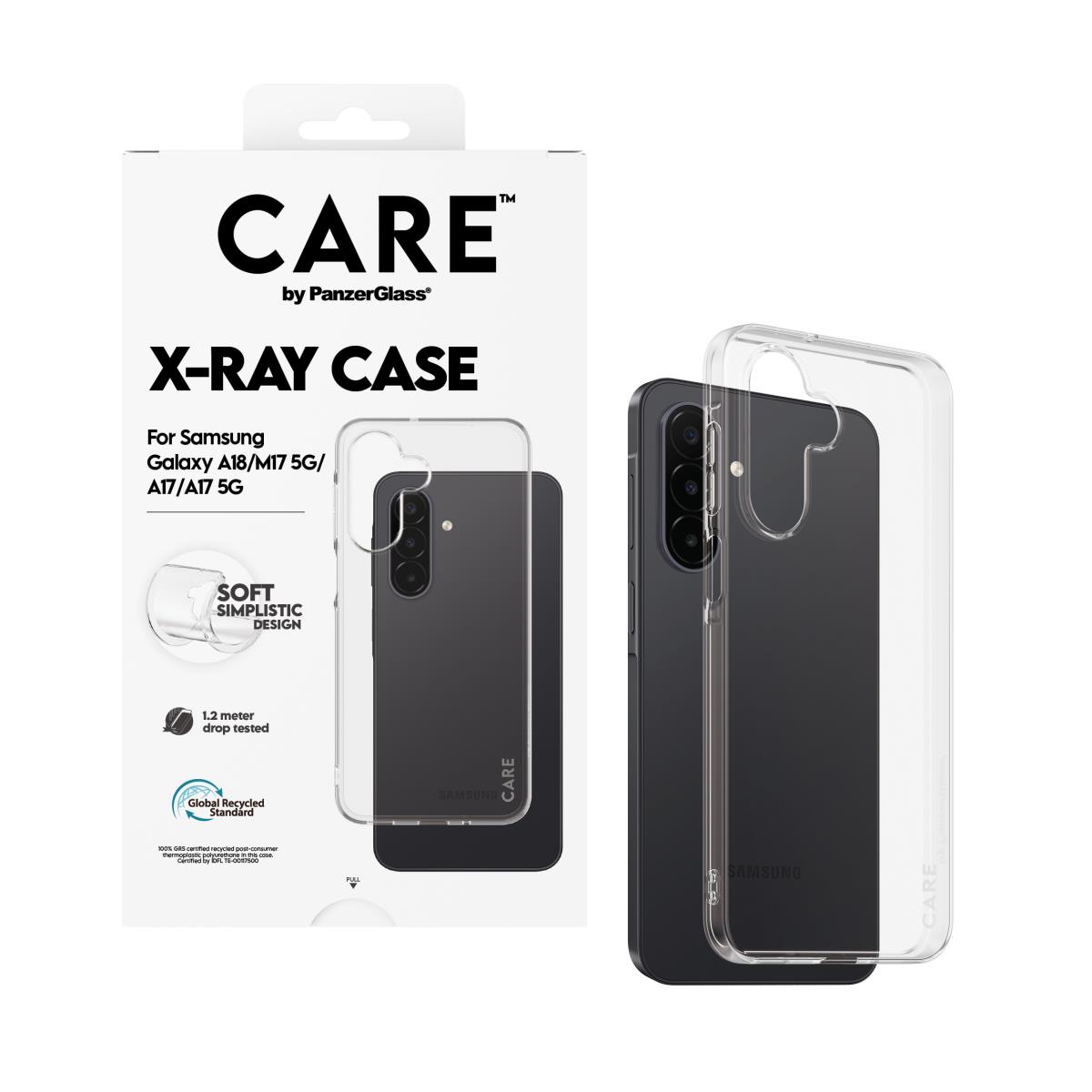 PANZERGLASS Fashionable Case Transparent X-Ray Soft Basic Samsung Galaxy A17 A17 5G