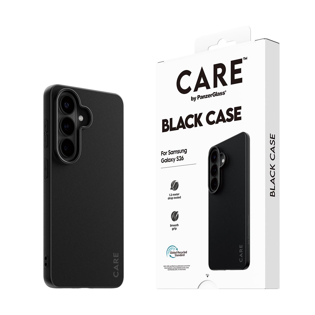 PANZERGLASS TPU Case for Samsung Galaxy S 2026 Pro Black