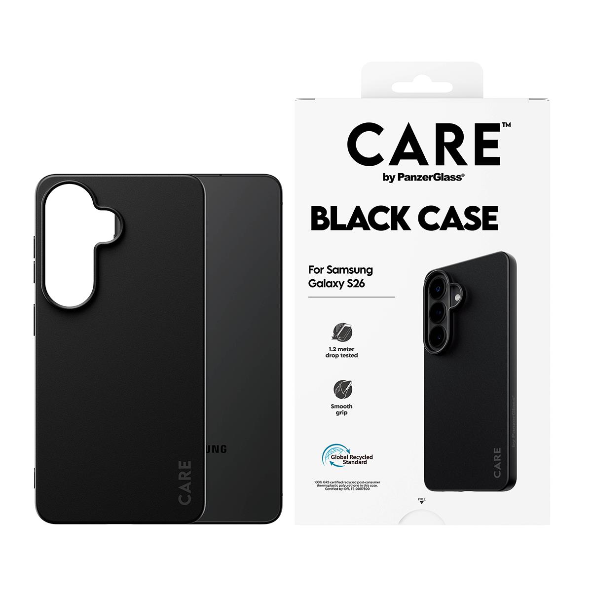 PANZERGLASS TPU Case for Samsung Galaxy S 2026 Pro Black