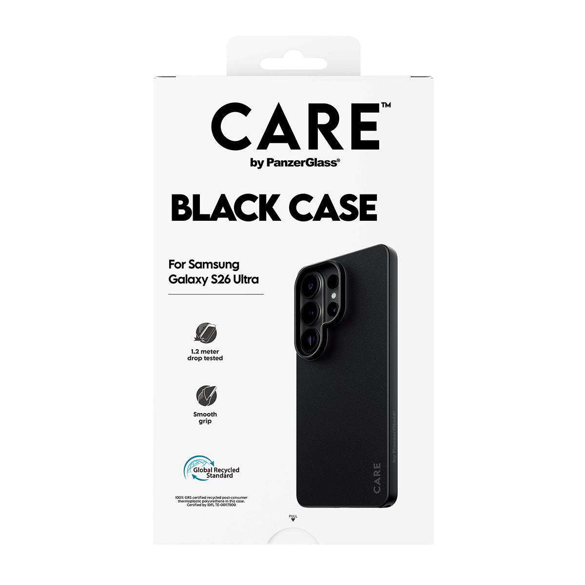 PANZERGLASS TPU Case for Samsung Galaxy S 2026 Ultra Black
