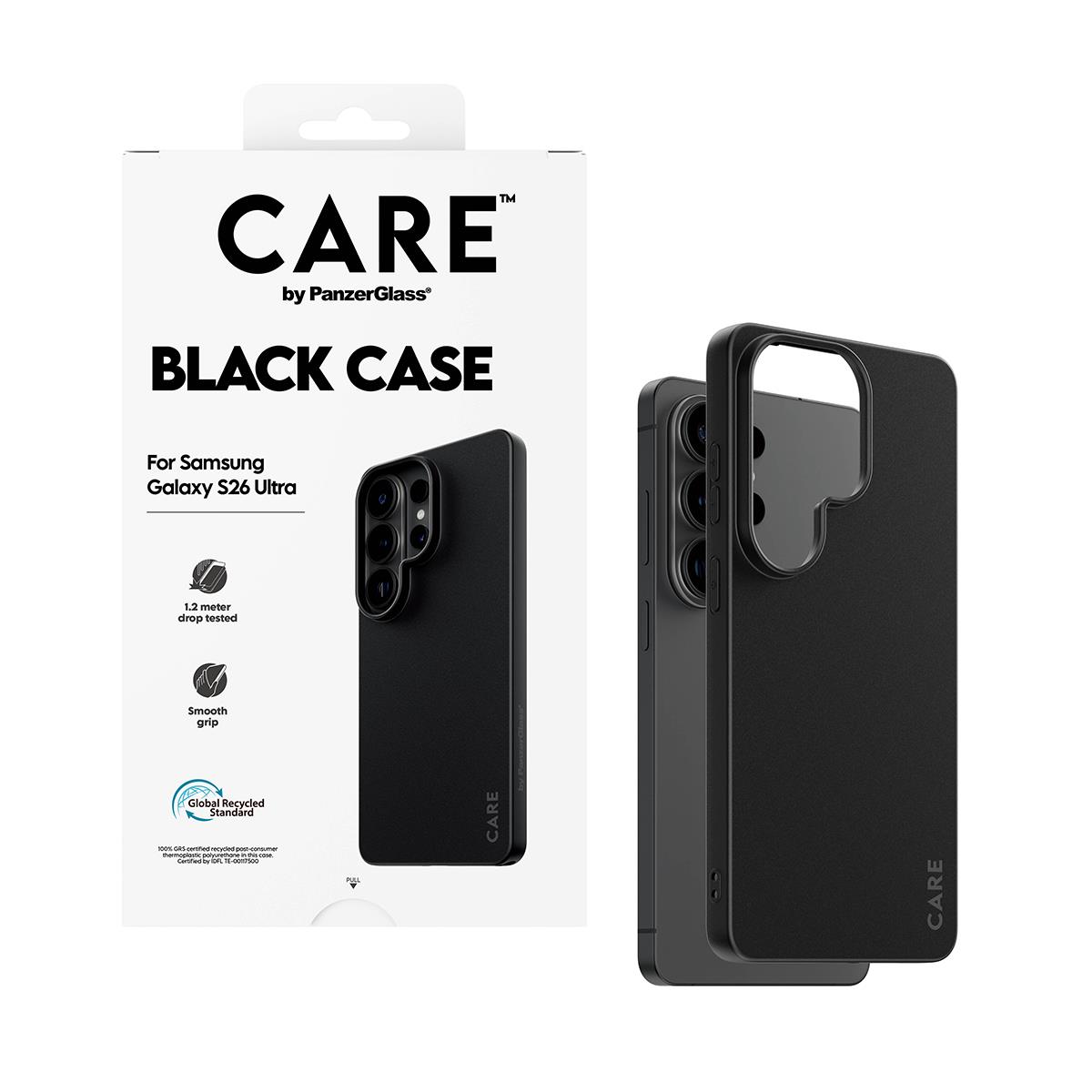 PANZERGLASS TPU Case for Samsung Galaxy S 2026 Ultra Black