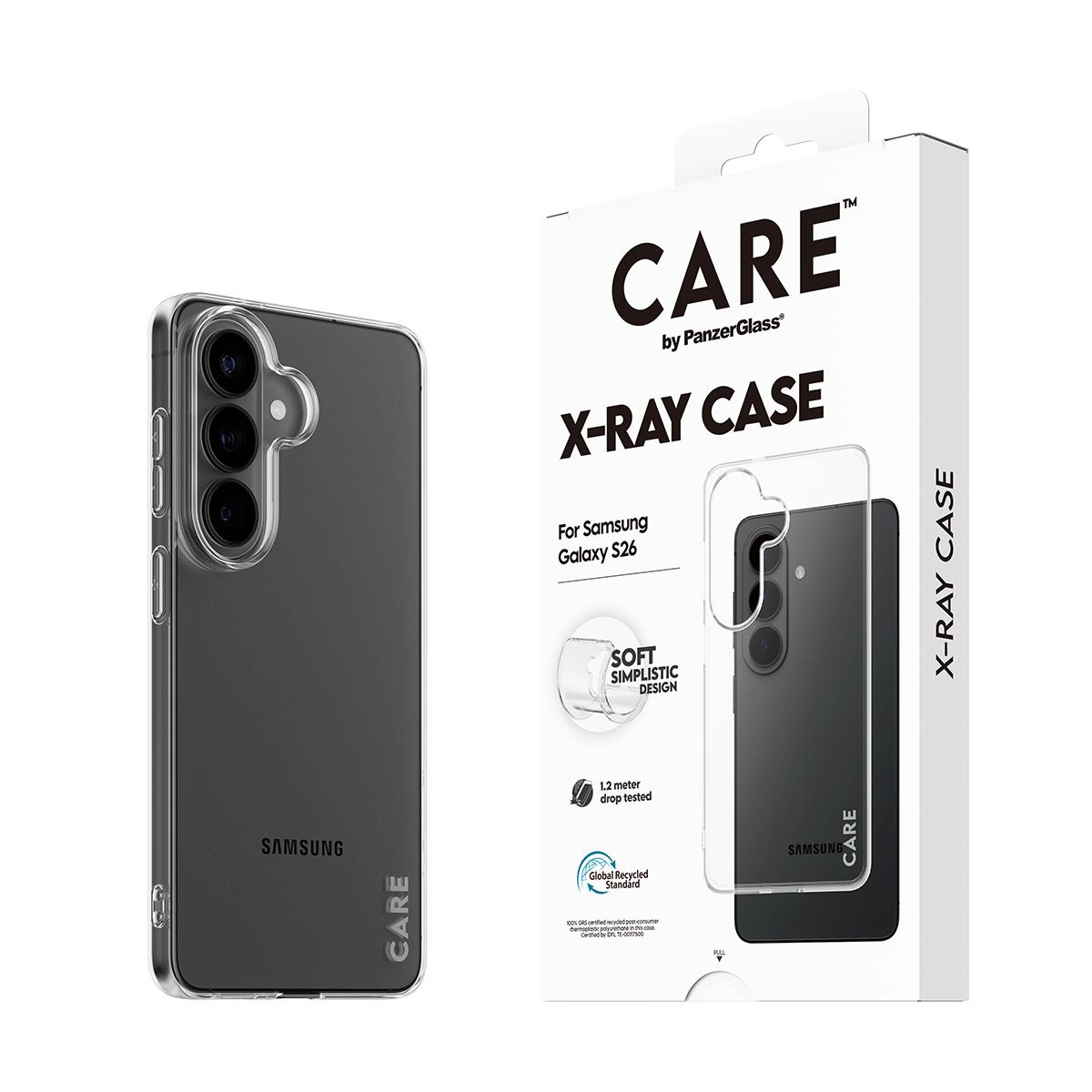 PANZERGLASS CARE by PanzerGlass X-Ray Case Samsung Galaxy S 2026 Pro