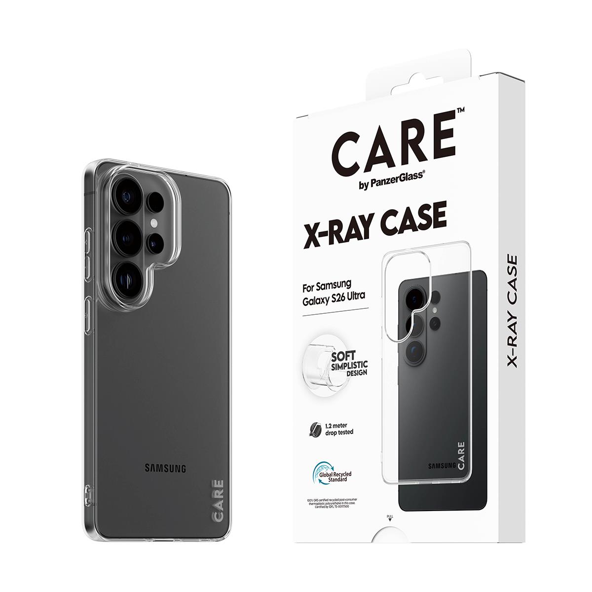 PANZERGLASS CARE by PanzerGlass X-Ray Case Samsung Galaxy S 2026 Ultra