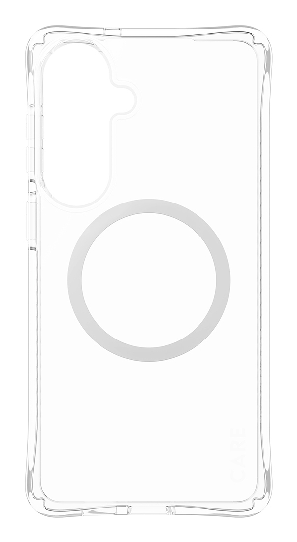 PANZERGLASS CARE by PanzerGlass Samba Case Transparent w. White Qi Samsung Galaxy S 2026 Edge