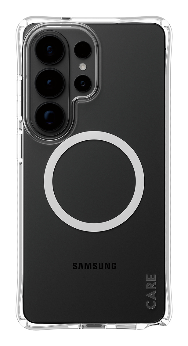 PANZERGLASS CARE by PanzerGlass Samba Case Transparent w. White Qi Samsung Galaxy S 2026 Ultra