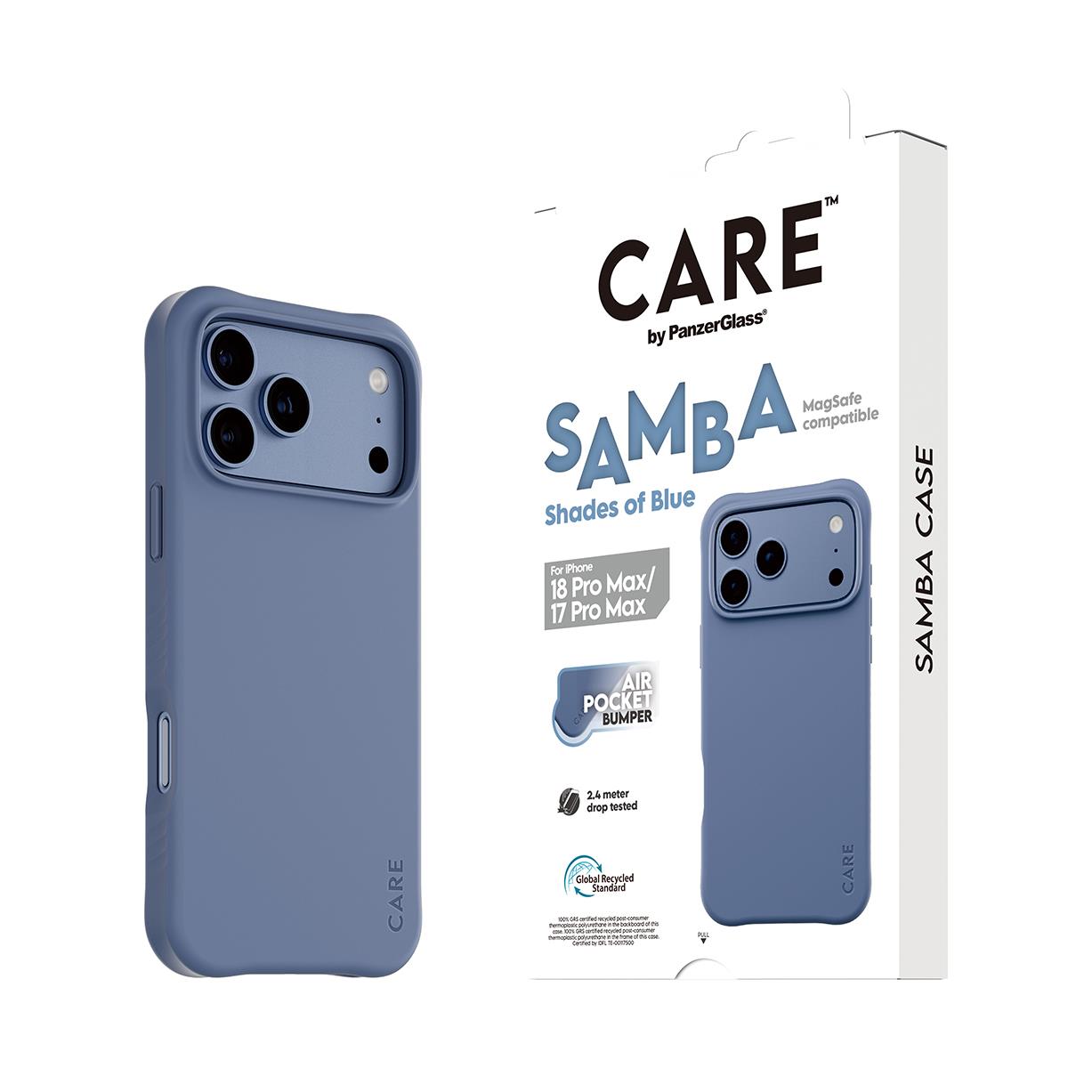 PANZERGLASS CARE Fashionable Case Samba Green w. MagSafe iPhone 18 Pro Max