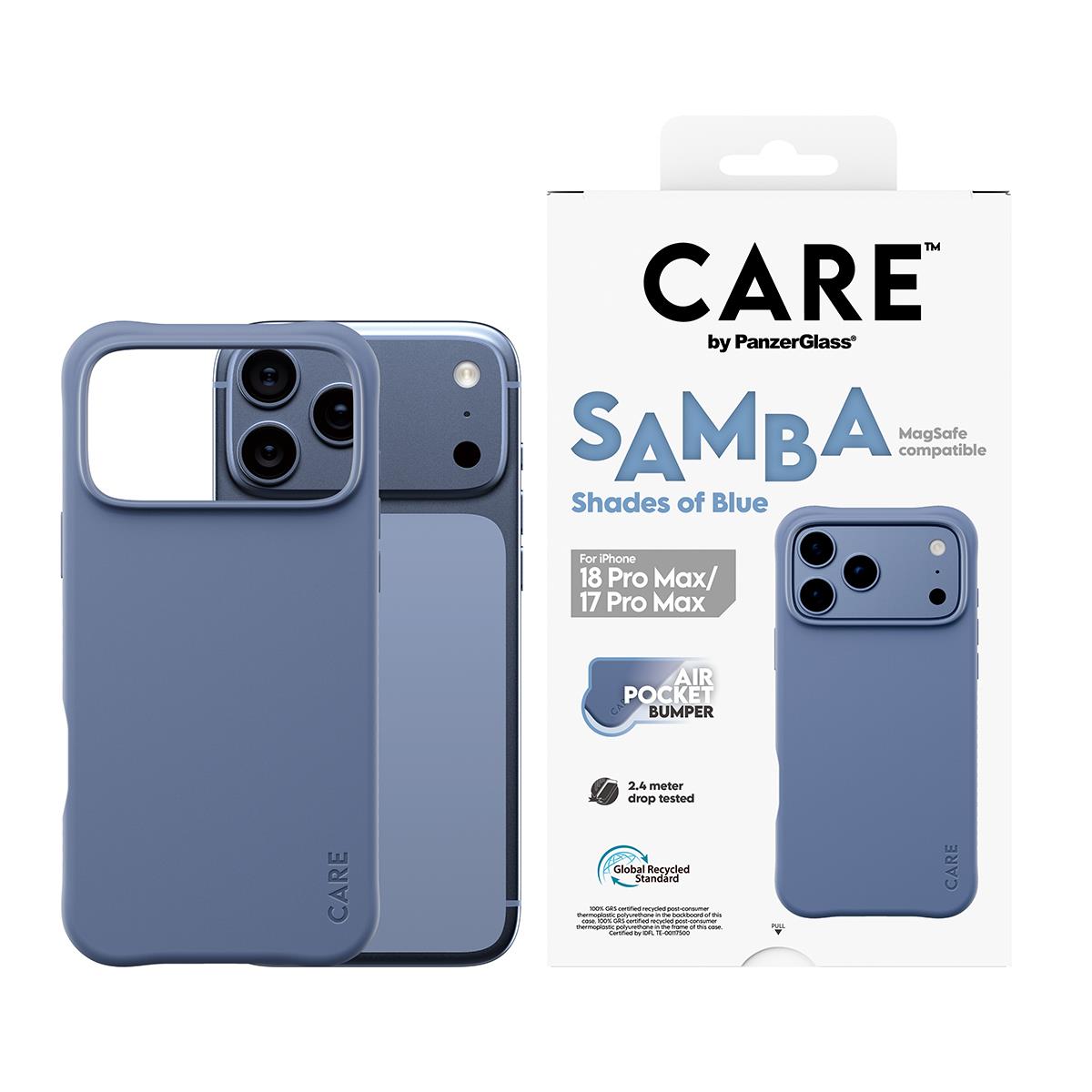 PANZERGLASS CARE Fashionable Case Samba Green w. MagSafe iPhone 18 Pro Max