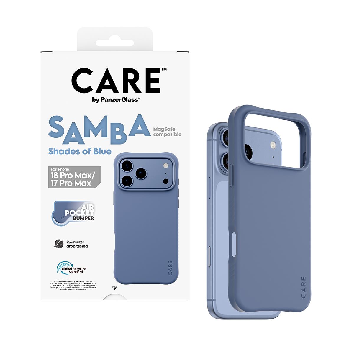 PANZERGLASS CARE Fashionable Case Samba Green w. MagSafe iPhone 18 Pro Max