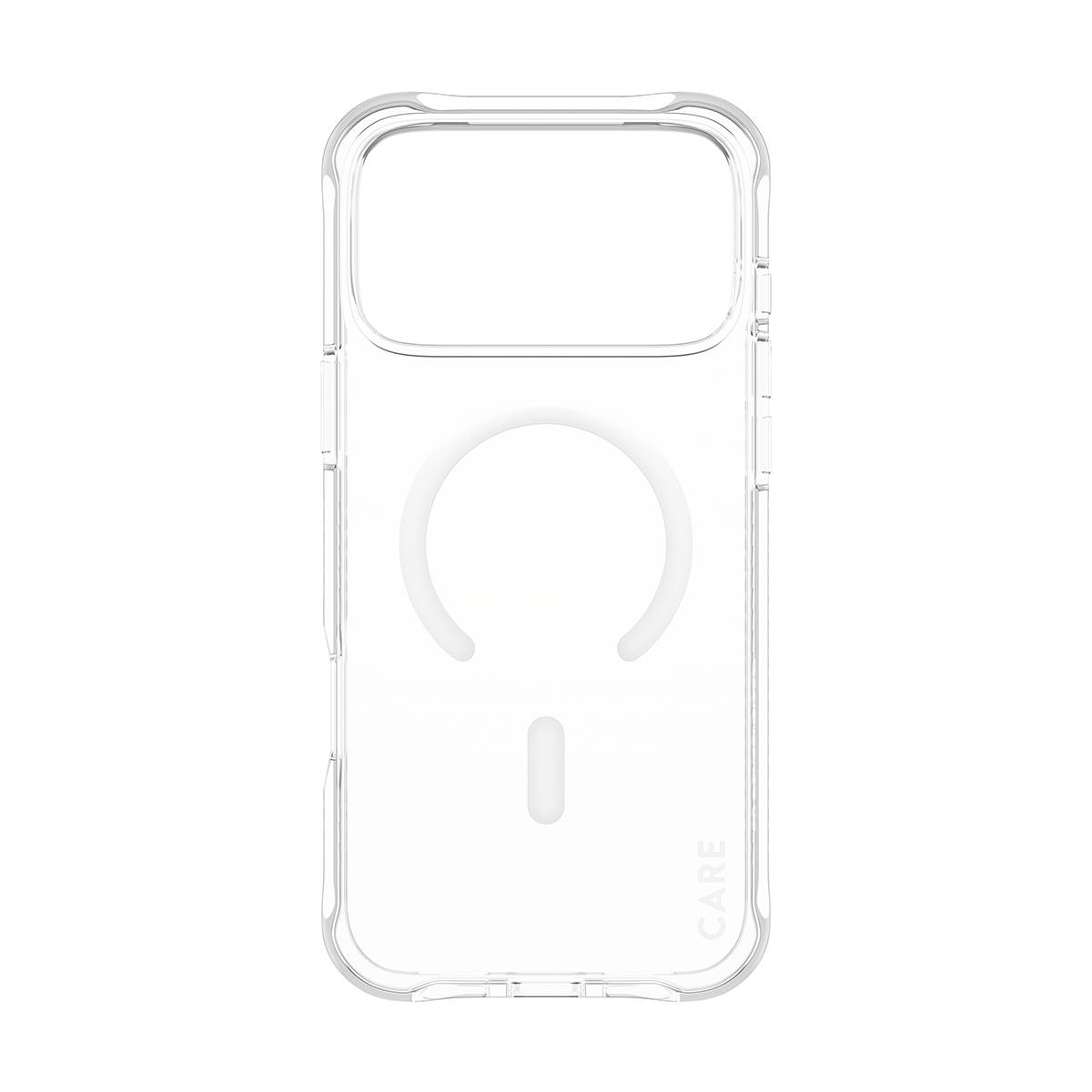 PANZERGLASS CARE Fashionable Case Samba Transparent w. White MagSafe iPhone 18 Pro Max
