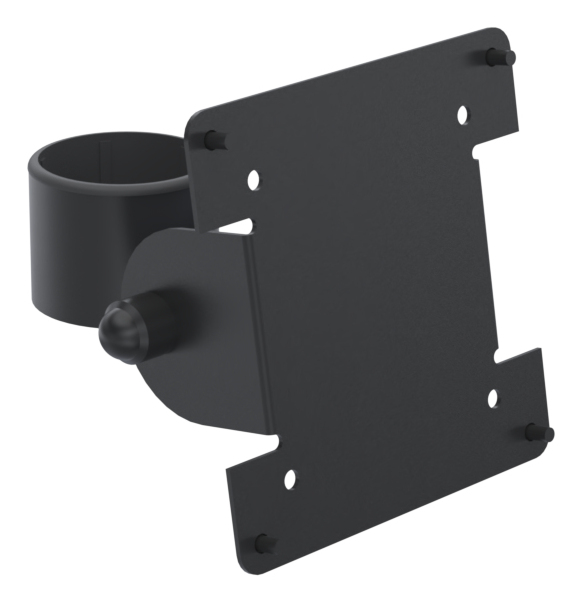ERGONOMIC SOLUTION Spacepole Sp2 Screen Mount With 200mm - Swing Arm - Vesa 75/100 - Black