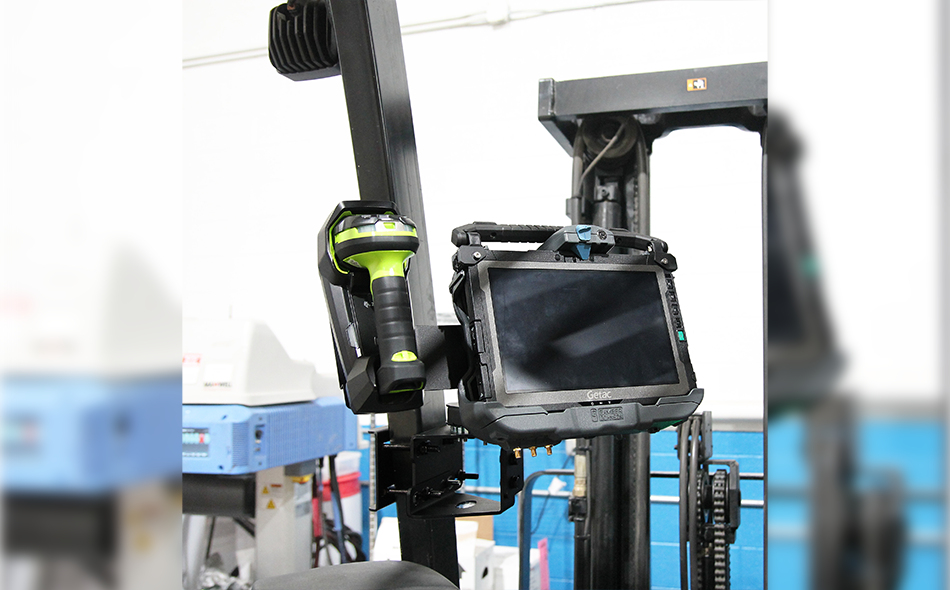 GAMBER JOHNSON Zebra DS3678 Scanner Cradle Pivoting Mount Kit