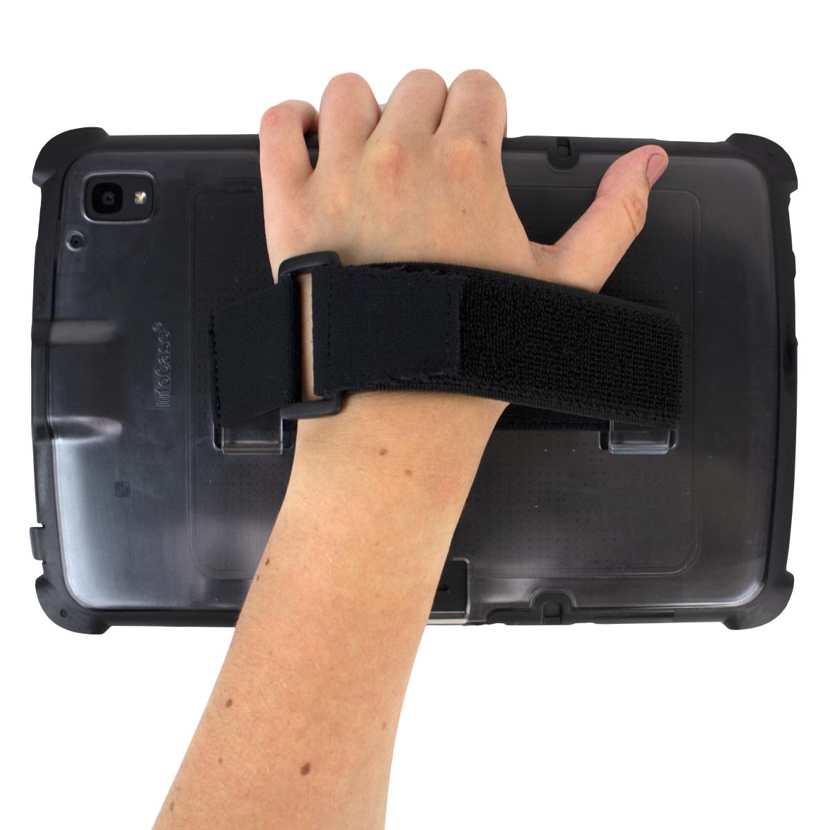 GAMBER JOHNSON Rugged Case With Adjust Elastic Hand Strap For Et40/45 8in