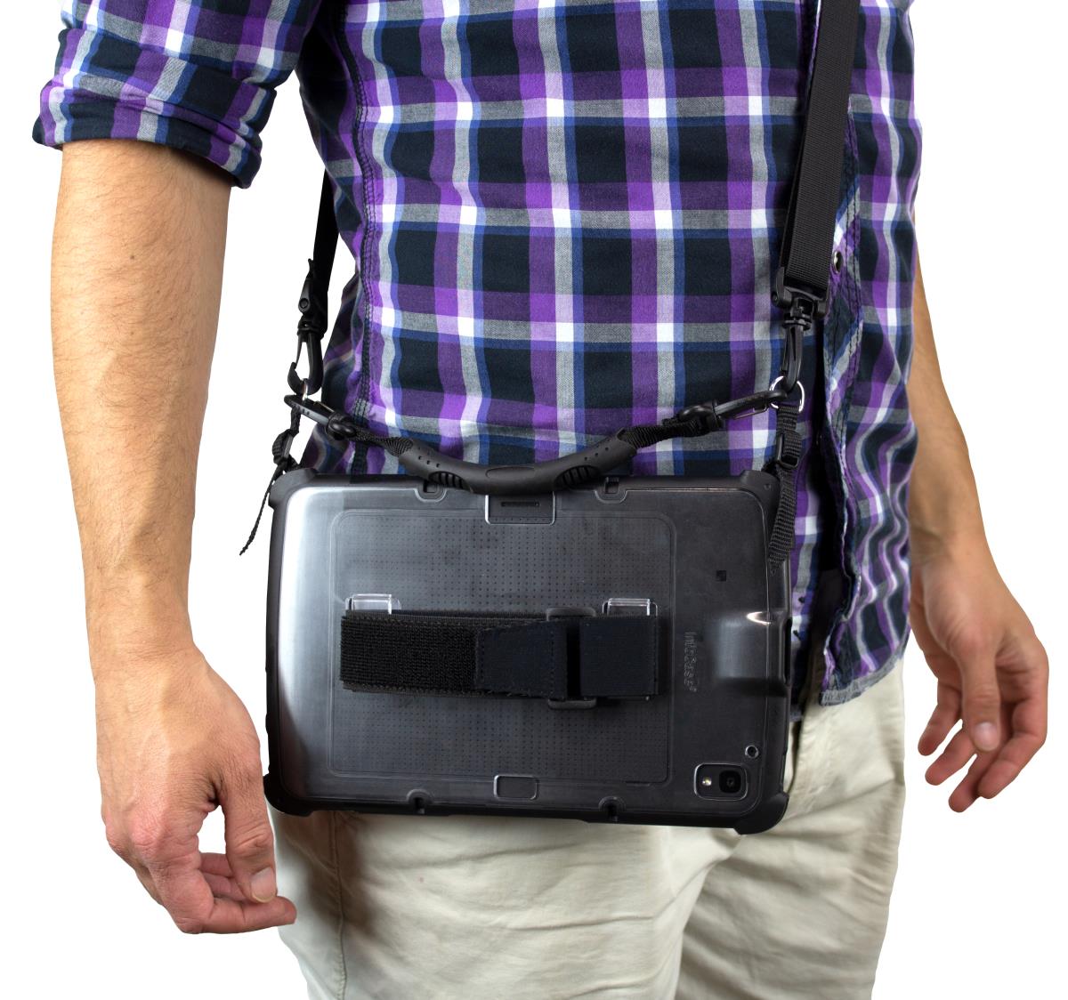 GAMBER JOHNSON Rugged Case With Adjust Elastic Hand Strap For Et40/45 8in