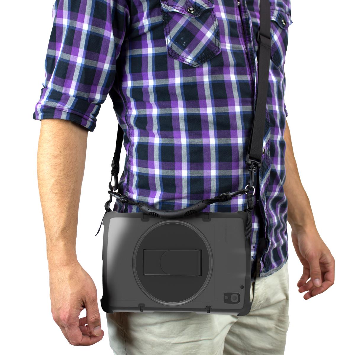 GAMBER JOHNSON Rugged Case With Rotating Hand Strap For Zebra Et40/45 8in