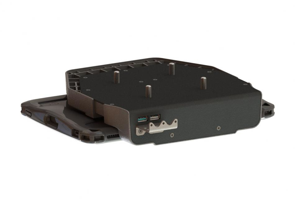 GAMBER JOHNSON Zebra Et4x 10in Slim Full Port Replication Docking Station (power Adapter Not Included)