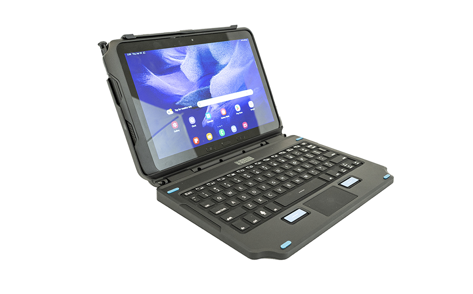 GAMBER JOHNSON Back Lit 2-in-1 - Keyboard - Galaxy Tab Active Pro/active4 - Us