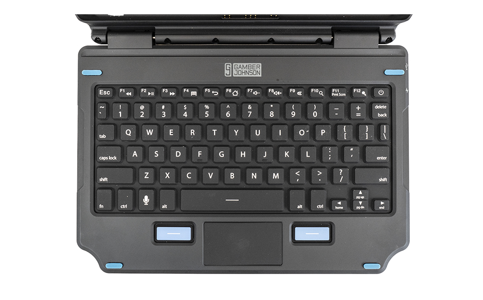 GAMBER JOHNSON Back Lit 2-in-1 - Keyboard - Galaxy Tab Active Pro/active4 - Us