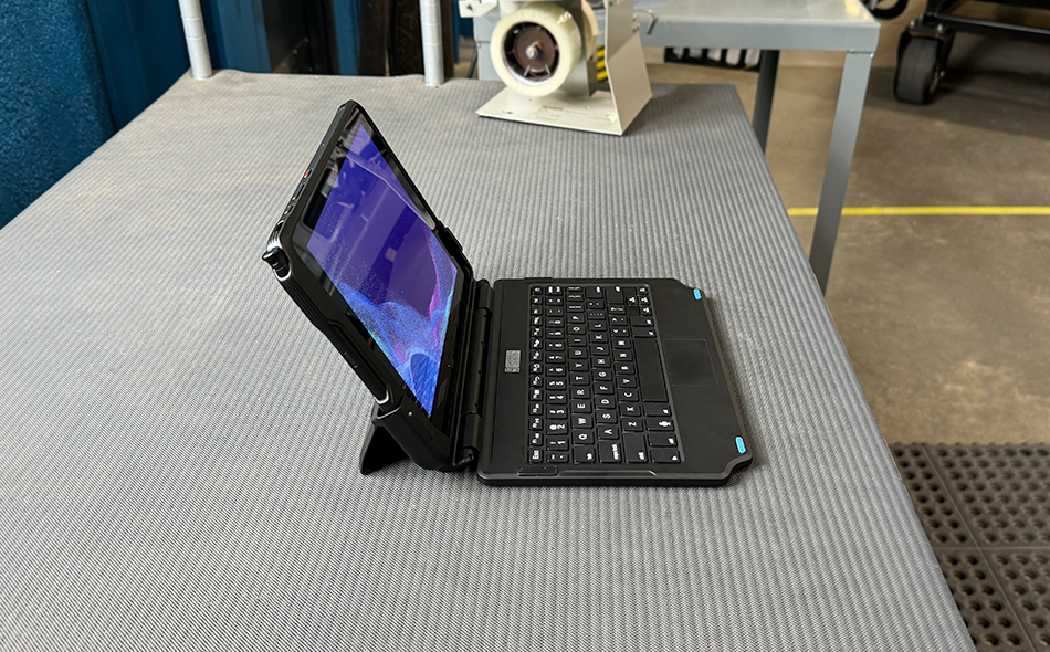 GAMBER JOHNSON Back Lit 2-in-1 - Keyboard - Galaxy Tab Active Pro/active4 - Fr