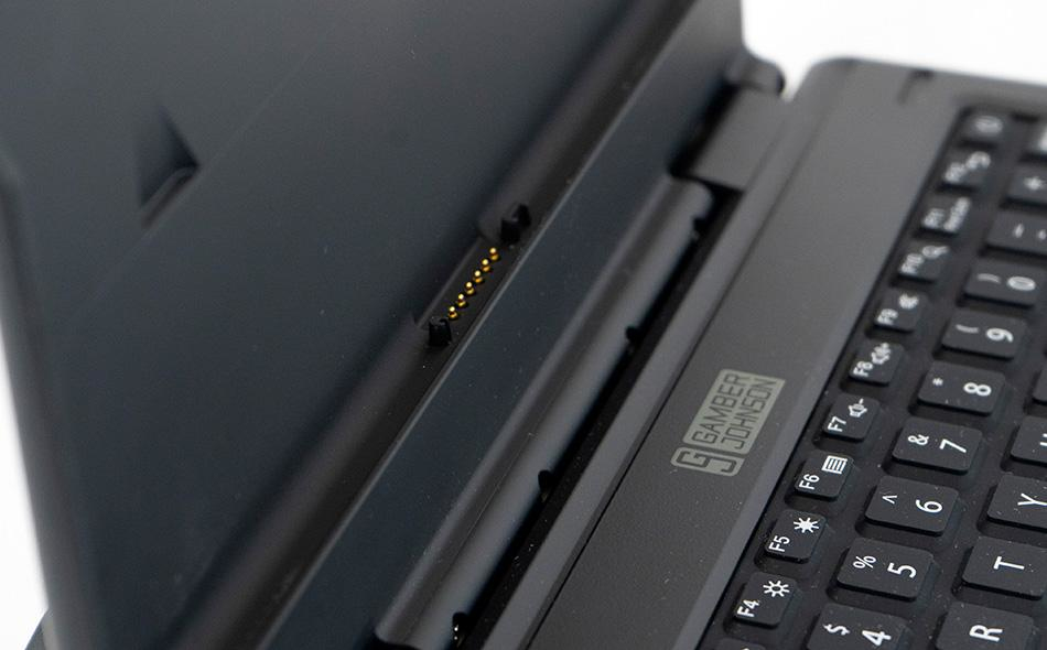 GAMBER JOHNSON Zebra Et4x - 10in 2in1 - Attachable Keyboard - (Uk English)