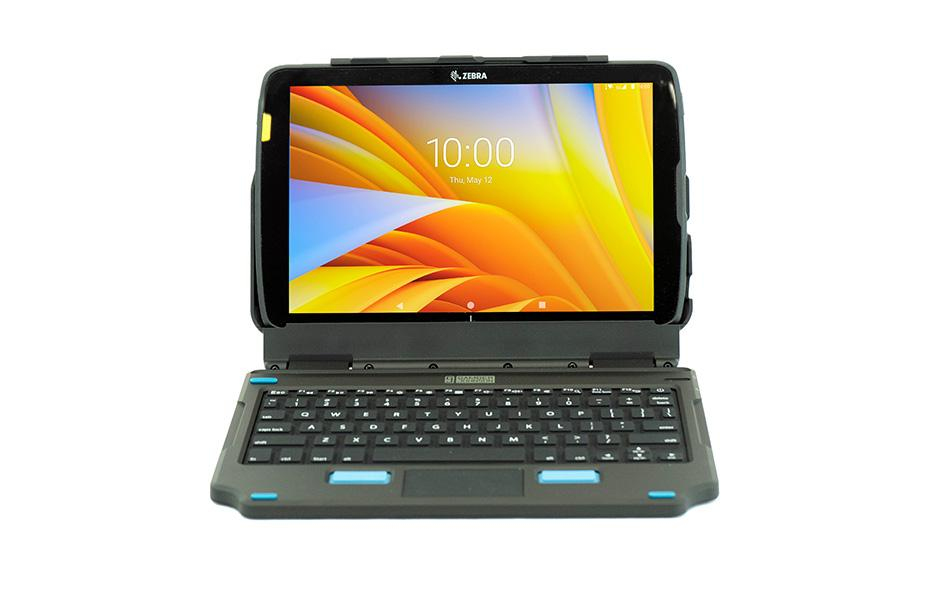 GAMBER JOHNSON Zebra Et4x - 10in 2in1 - Attachable Keyboard - (Uk English)