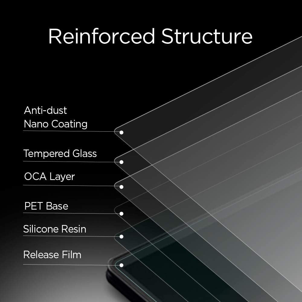 GAMBER JOHNSON Tempered Glass Screen Protector For 8in Tab Zebra Et401