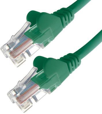 DP BUILDING SYSTEMS LTD 1.5m Green Rj45 Utp CAT6 Stranded Flush Moulded
