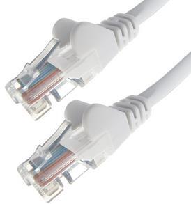 DP BUILDING SYSTEMS LTD 3m White Rj45 Utp CAT6 Stranded Flush Moulded