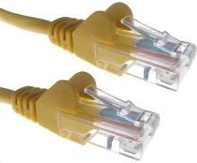 DP BUILDING SYSTEMS LTD 5m Yellow Rj45 Utp CAT6 Stranded Flush Moulded